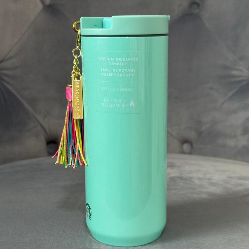 Starbucks Stainless Steel Green Tumbler, 12 Oz - Picture 2 of 5